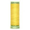 Gutermann Lemon Yellow 852 thread, 30 metres for buttonholes and topstitching