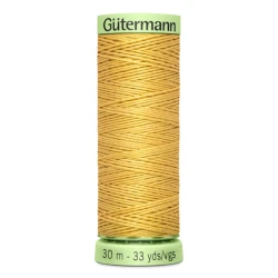 Cordonetto Gutermann Giallo Zafferano 415 filo 30 mt per asole e impunture