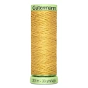 Cordonetto Gutermann Giallo Zafferano 415 filo 30 mt per asole e impunture