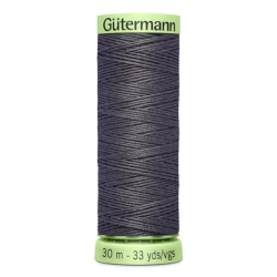 Gutermann, Smoke Grey 702, 30-metre thread for buttonholes and topstitching