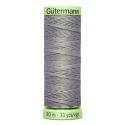 Cordonetto Gutermann Grigio Pietra 634 filo 30 mt per asole e impunture