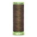 Gutermann Light Brown 815 thread, 30 metres for buttonholes and topstitching