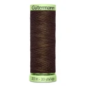 Cordonetto Gutermann Marrone Cioccolato 694 filo 30 mt per asole e impunture