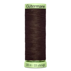Cordonetto Gutermann Marrone Scuro 696 filo 30 mt per asole e impunture