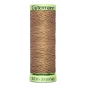 Gutermann Hazelnut 139 thread, 30 metres for buttonholes and topstitching
