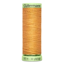 Gutermann Yellow Ochre 300 thread 30 metres for buttonholes and topstitching