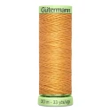 Gutermann Yellow Ochre 300 thread 30 metres for buttonholes and topstitching