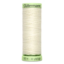 Cordonetto Gutermann Panna 1 filo 30 mt per asole e impunture