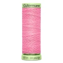 Gutermann Bright Pink 758 thread, 30 metres for buttonholes and topstitching