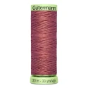 Gutermann cord, dark antique pink, 474 thread, 30 metres, for buttonholes and topstitching