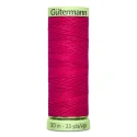 Gutermann Raspberry Pink 382 thread, 30 metres, for buttonholes and topstitching