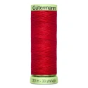 Gutermann Red corded thread, 156 thread count, 30 metres, for buttonholes and topstitching