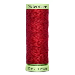 Cordonetto Gutermann Rosso Sangria 46 filo 30 mt per asole e impunture