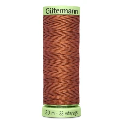Cordonetto Gutermann Ruggine 847 filo 30 mt per asole e impunture