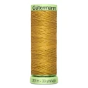 Gutermann Mustard 968 thread 30 metres for buttonholes and topstitching