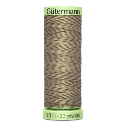 Gutermann cord, dove grey 724, 30 metres of thread for buttonholes and topstitching