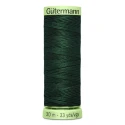Gutermann, Bottle Green, 472 thread, 30 metres for buttonholes and topstitching