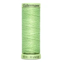 Gutermann, Light Apple Green, 152 thread, 30 metres, for buttonholes and topstitching