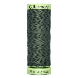 Cordonetto Gutermann Verde Militare 269 filo 30 mt per asole e impunture