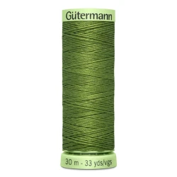 Cordonetto Gutermann Verde Oliva 283 filo 30 mt per asole e impunture