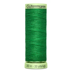 Cordonetto Gutermann Verde Prato 396 filo 30 mt per asole e impunture