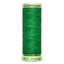 Gutermann, Grass Green 396, 30 metres of thread for buttonholes and topstitching