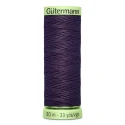 Gutermann, Aubergine Purple 512 thread, 30 metres for buttonholes and topstitching