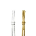 Fine round shoe laces 90cm