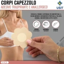 Breathable and hypoallergenic adhesive nipple covers, 10 disposable pieces - 459 Usit