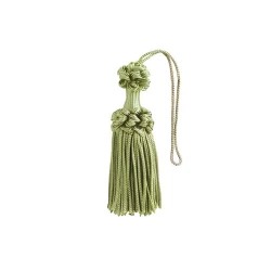 Large 9cm tassel key bow with buttonhole - ICA Carmignani