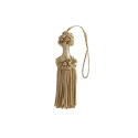 Large 9cm tassel key bow with buttonhole - ICA Carmignani