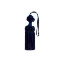Large 9cm tassel key bow with buttonhole - ICA Carmignani