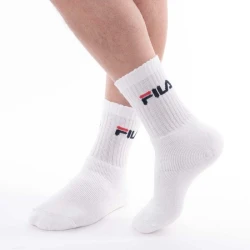 Tris Calzini uomo corti in spugna per Sport - F9505 Fila 2