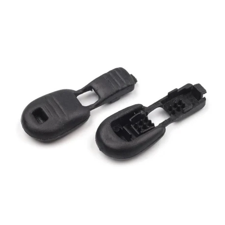 Fermacorda (bloccanodo) in plastica NERO