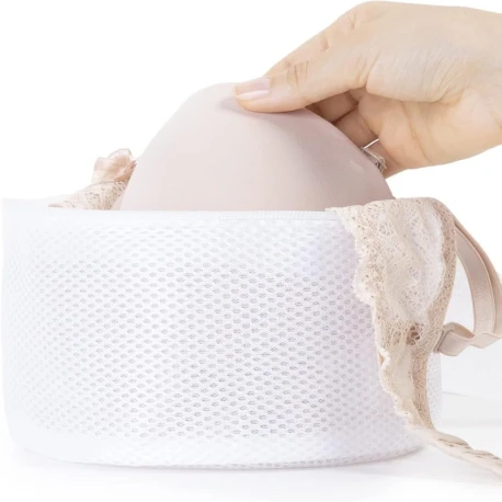 Washing machine bag for bras