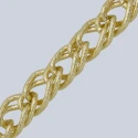 Catena in alluminio con maglia lavorata grande 17mm - K1362-2.2 Benox