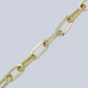 Aluminium chain with smooth oval links, 8 mm wide - K1366-1.7 Benox