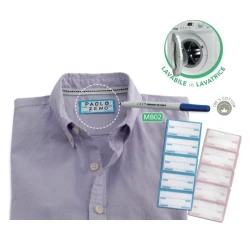 Laundry marker set with customisable, heat-activated labels - MB02Mas 2