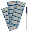 Laundry marker set with customisable, heat-activated labels - MB02Mas