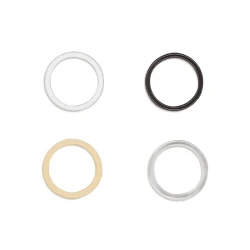 Anellino in plastica ricambio per reggiseno diametro interno 10 mm - 166.31 Marbet