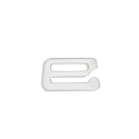 Plastic replacement hook for bra, width 15 mm - 166.20 Marbet