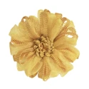 Daisy-shaped curtain magnet without lace