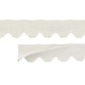 Passamaneria pizzetta doppio labbro 2cm per tappezzeria
