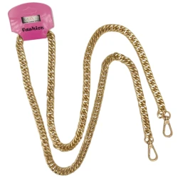 Gourmette metal chain shoulder strap 120cm for clutch bag