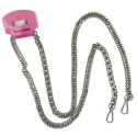 Gourmette metal chain shoulder strap 120cm for clutch bag