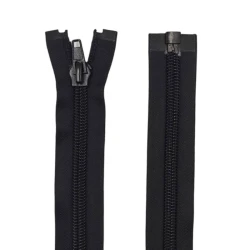 S10 double-slider zip 80 cm large spiral Nylon