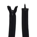 S8 double-slider zip 100 cm medium spiral in divisible Nylon
