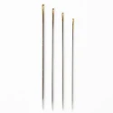 Assorted long needles with gold eye for hand sewing 3-9 - M300U39Mediac