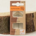 Aghi per ricamo e cucito con cruna oro grande 1-5 assortiti - M302U15 Mediac