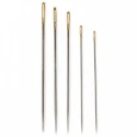 Aghi per ricamo e cucito con cruna oro grande 1-5 assortiti - M302U15 Mediac